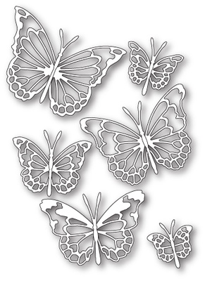 Ніж від Memory Box - Morning Garden Butterflies - Метелики
