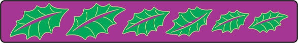 Ножі від Cheery Lynn Designs - Holly Leaves