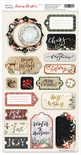 Чіпборд для скрапбукінгу від Scrapmir - Merry Christmas ENG, 18шт