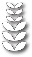 Ніж для вирубки від Memory Box - Dies - Luscious Leaves