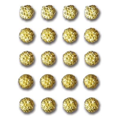 Прикраса Queen & Co - Twinkle Goosebumps - Yellow, 20