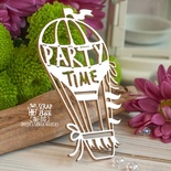 Чіпборд ScrapBox - Повітряна куля - аеростат "Party Time" Ho-115