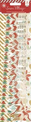 Бордюри з Pink Paislee - Snow Village Vellum Borders