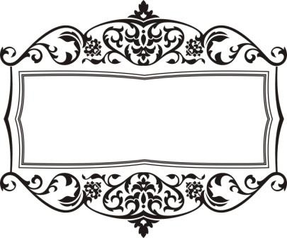 Акриловий штамп Frame Рамка, розмір 6,1х5,1 см