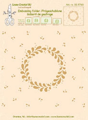Папка для тиснення від LeCreaDesign - Embossing folder frame