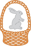 Ніж для вирубки Spring Basket 1 від Cheery Lynn Designs