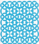Трафарет - Фабрика Декору - решетка 3, 15см