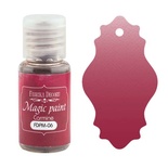Суха фарба Magic paint - Фабрика Декору - Карміновий, 15мл