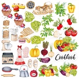 Аркуш з картинками для вирізання Soul Kitchen, ТМ Фабрика Декору