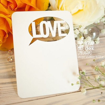 Чіпборд ScrapBox - Карточка Project Life PL-034