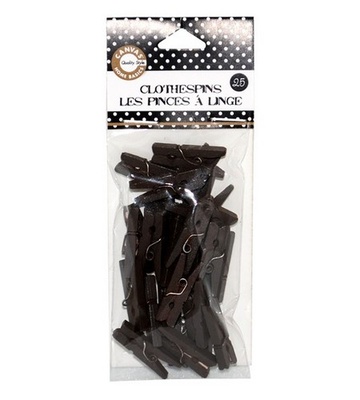 Міні-прищепка Canvas Corp - Chocolate, 1 штука, довжина 2,5см