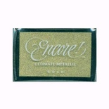 Чорнило Tsukineko Encore Ultimate Metallic Ink Pad - Gold