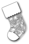Ніж для вирубки від Memory Box - Leafy Stocking