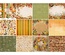Набір скрап-паперу Autumn botanical diary 20x20см 10 аркушів, ТМ Фабрика Декору.
