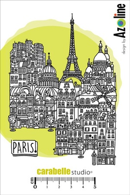 Штамп : Paris by Azoline - Carabelle Studio - Париж
