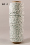 Бавовняний шнур від Baker's Twine - Seafoam, 2 мм, колір салатовий/білий, 1 м