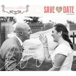 Набір велуму Save the Date, 10 шт.