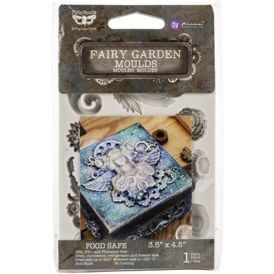 Молди силіконові від Prima - Finnabair Decor Mould 3.5"X4.5" - Fairy Garden