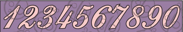 Чіпборд. Цифри №2, 2см cb-380