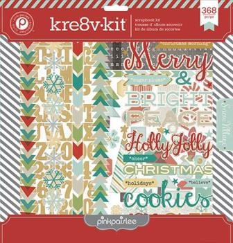 Набір паперу та декору від Pink Paislee - Snow Village - Kre8v-Kit
