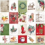 Аркуш односторонній 30x30 від Scrapmir Картки з колекції Art Christmas