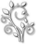 Ніж для вирубки від Poppystamps - Stitched Swirl Stem