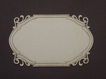 Чіпборд від Dusty Attic - Framed Journal Box - oval