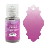 Суха фарба Magic paint - Фабрика Декору - Рожевий, 15мл