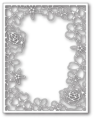 Ніж від Memory Box - Floral Fantasy Frame