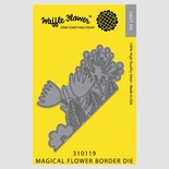 Ножі від Waffle Flower - Die - Magical Flower Border Die