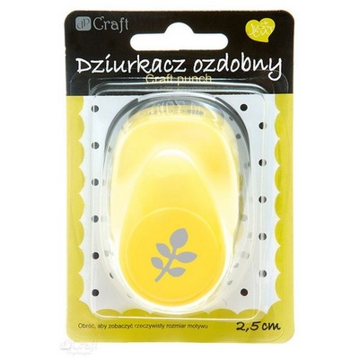 ДЫРОКОЛ ФИГУРНЫЙ 2,5СМ ВЕТОЧКА, TM dpCraft (Dalprint)