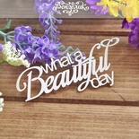 Чіпборд від Вензелик - What a beautiful day, розмір: 90x38 мм