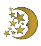 Ніж від Sizzix - Crescent Moon & Stars, 658716