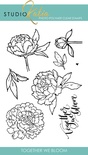 Набір штампів від Studio Katia - Together We Bloom, 8 шт., арт STKS018