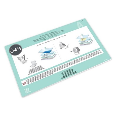 Машинка для вирубки і тиснення Sizzix Big Shot PLUS Machine White & Gray, біло-сіра (з платформою і пластинами)