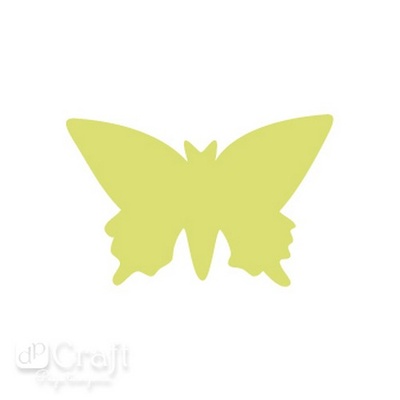 Дірокол фігурний 5см Метелик 2, TM dpCraft (Dalprint)