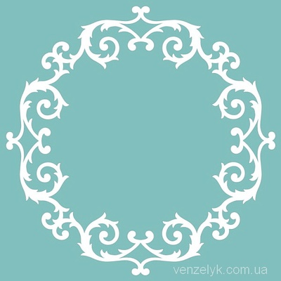 Чіпборд від Вензелик - Рамка 61, 88x88 мм, розмір: 88x88 мм