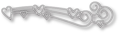 Ніж для вирубки від Memory Box - Dies - Heart Flourish