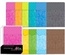 Набір конвертів і кишеньок Hampton Art - Ditto 5x7 Bracket Envelopes and Pockets, 6 кольорів