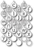 Ніж для вирубки від Memory Box - Dies - Cirque Alphabet Tags