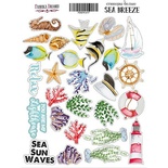 Набір наліпок Sea breeze, ТМ Фабрика Декору
