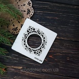 Чіпборд Рамка 10 від WOODchic, 9x7 см