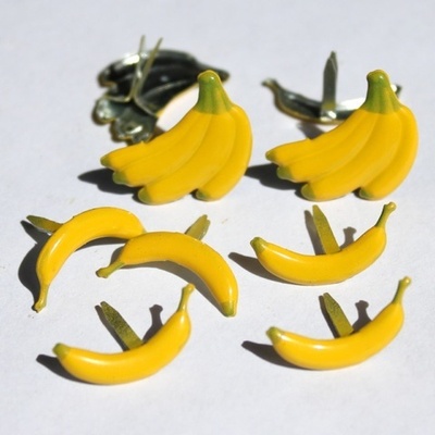 Набір брадсів Eyelet Outlet - Banana Brads, 12 шт