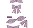 Ніж для вирубки Sue Wilson - Finishing Touches - Filigree 3D Itty Bitty Bow