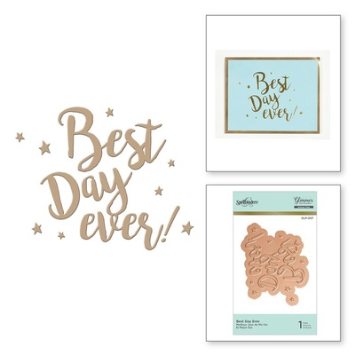 Пластини для фольгування від Spellbinders - Best Day Ever Glimmer