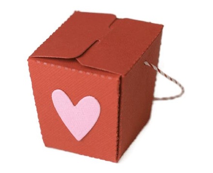 Ніж для вирубки Lifestyle Crafts - QuicKutz - Mini Takeout Box