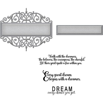 Ножі + штампи від Spellbinders - Beautiful Dreamer