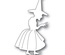 Ніж для вирубки від Poppystamps - Spellcaster Witch