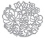 Ніж для вирубки від Spellbinders - Floral Mandala