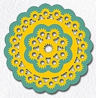 Набір ножів для вирубки Nellie's Multi Frame Dies- Stars